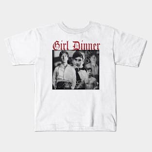 Girl And Boy Together Kids T-Shirt